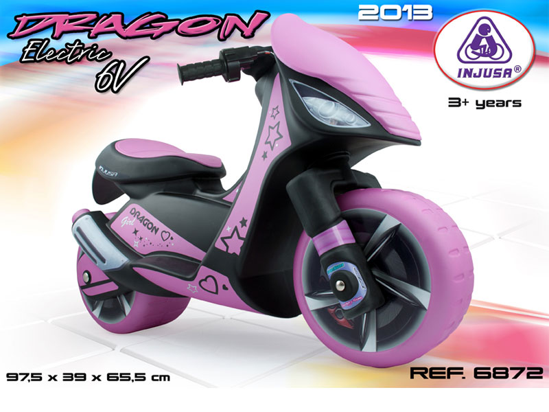 pink electric scooter 6v ride on charger